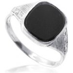 Zlatnictví Zlatíčko Zlatý pečetní pánský prsten s onyxem 760.00004 – Hledejceny.cz