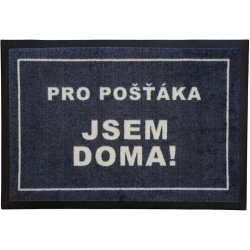 GDmats Pro pošťáka jsem doma Šedá 40x60 cm