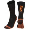 Rybářský doplněk Fox Ponožky Collection Thermolite long sock Black Orange