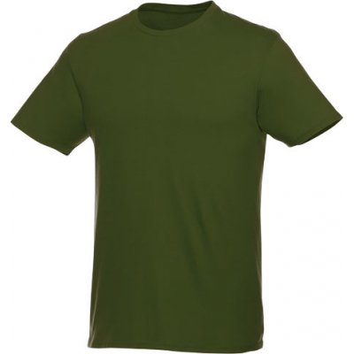 Pánské triko Heros s krátkým rukávem Vojenská zelená
