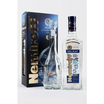 Nemiroff Delikat 40% 0,7 l (dárkové balení karafa) – Hledejceny.cz