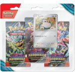 Pokémon TCG Twilight Masquerade 3-Pack Blister booster – Zbozi.Blesk.cz