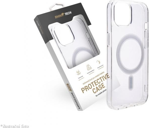 Pouzdro RhinoTech MAGcase Clear Apple iPhone 13 Pro čiré