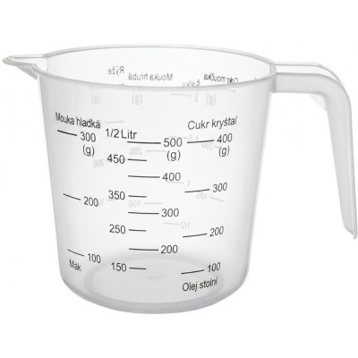 Orion Plastová odměrka 500 ml – Zboží Dáma