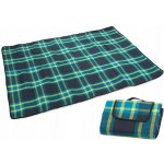 Verk Pikniková deka 150 x 200 cm károvaná modrá – Zboží Mobilmania