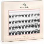 GloryStyles Samolepící segmentové řasy GS ML 17 Délka řas: dlouhé (10 - 16 mm) – Sleviste.cz