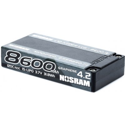 NOSRAM 1/12 Hyper LCG Modified GRAPHENE-4.2 8600mAh Hardcase akumulátor 3.7V 120C/60C – Hledejceny.cz