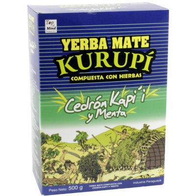 Kurupi Čaj Yerba Maté Cedrón Kapi'i y Menta 500 g