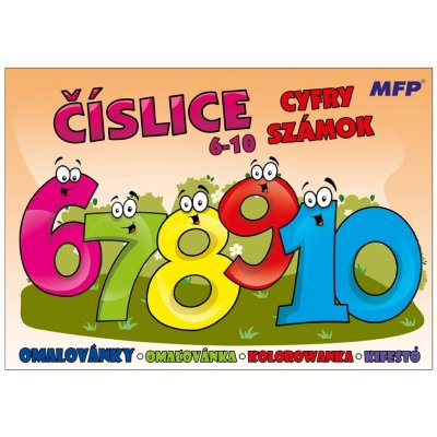 MFP Paper s.r.o. omalovánky Číslice 6-10 5300928 – Hledejceny.cz
