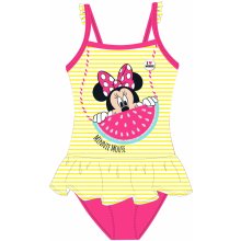 Minnie Mouse - licence Dívčí plavky žlutá