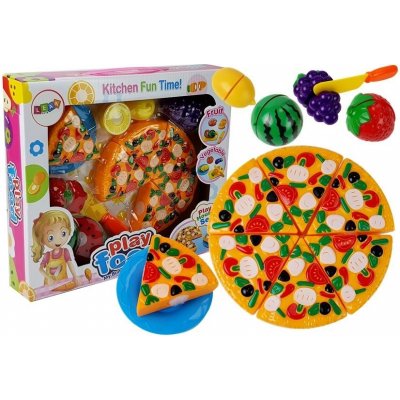 Lean Toys sada na krájení pizzy a ovoce – Hledejceny.cz