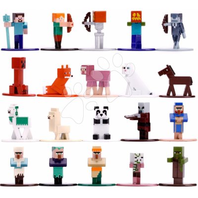 Jada Toys Minecraft Kovové sběratelské nano 20 ks – Zbozi.Blesk.cz