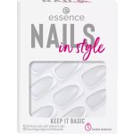 Essence Nails In Style umělé nehty 15 Keep It Basic 12 ks – Zboží Dáma