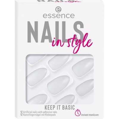 Essence Nails In Style umělé nehty 15 Keep It Basic 12 ks – Zboží Dáma