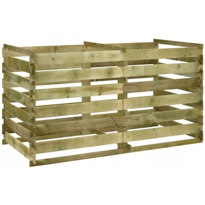 VidaXL Kompostér 1 komorový 600 l – Zboží Dáma