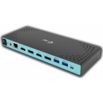 i-Tec USB 3.0 / USB-C / Thunderbolt 3 Dual Display Docking Station + Power Delivery 85W CADUAL4KDOCKPD – Zboží Živě