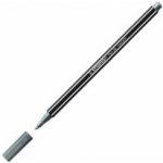 STABILO Pen 68 metallic stříbrná – Zboží Živě