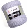 Příze YarnArt Twisted macrame 756 - světlá šedá