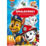 Omalovánky se samolepkami Tlapková patrola – Zboží Mobilmania