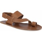 Vivobarefoot Opanka Sandal W Tan – Zboží Dáma