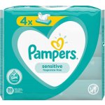 Pampers ubrousky Sensitive 4 x 52 ks – Hledejceny.cz