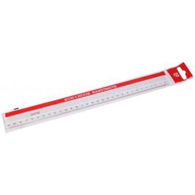SaKOTA CCP2005 ​​​​​​​pravítko 30 cm transparentní – Zboží Živě