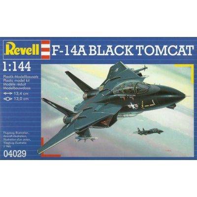 Revell Plastic ModelKit letadlo 04029 F14A Tomcat Bunnyčerná 1:144