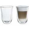 DeLonghi Latte Macchiatto termo sklenice 2ks SKLENIČKY DELONGHI NA LATTE MACCHIATO Sklenice 330 ml