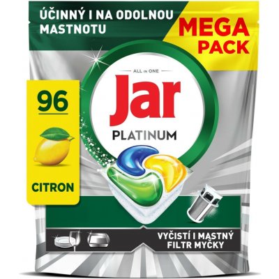 Jar Platinum Lemon kapsle do myčky 96 ks – Hledejceny.cz