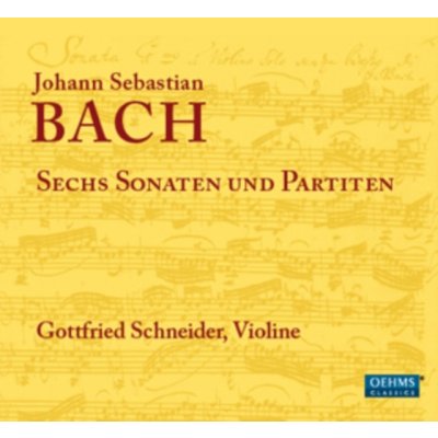 Bach - Six Sonatas/ Partitas - Gottfried Scheider Violine CD – Zboží Mobilmania