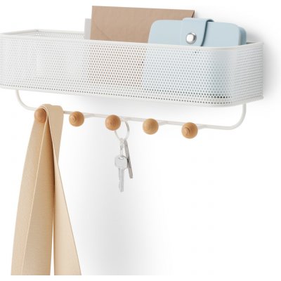 Umbra, Držák na dopisy a klíče Estique | bílý – Zboží Mobilmania