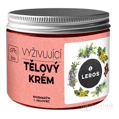 LEROS šlehANÉ těloVÉ máslo ROZMARIN & BOLIEVKA 150 ml – Zboží Dáma