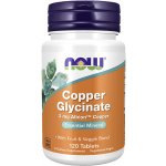 Now Foods Copper Glycinate 120 tablet – Hledejceny.cz