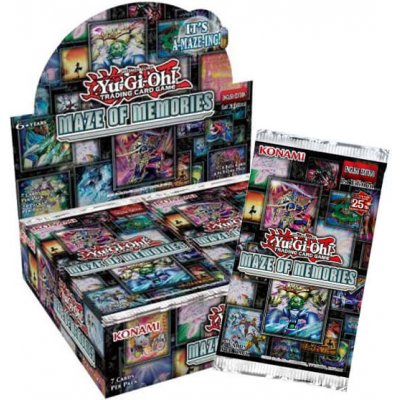 Konami Yu-Gi-Oh Maze of Memories Booster Box – Zboží Mobilmania