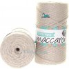 Příze Maccaroni Cord Yarn 6mm béžová - 23-307