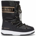 Moon boot JR girl Quilted WP black copper – Zboží Dáma