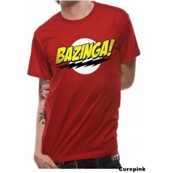 Pánské tričko The Big Bang Theory Teorie velkého třesku Bazinga