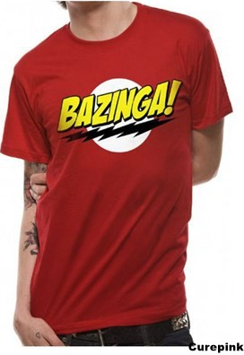 Pánské tričko The Big Bang Theory Teorie velkého třesku Bazinga od 349 Kč -  Heureka.cz