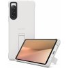 Pouzdro a kryt na mobilní telefon Sony Pouzdro SONY Xperia 10 V Stand Cover White XQZCBDCW.ROW