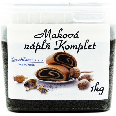 Dr.Hlaváč Maková Náplň komplet 1 kg – Zboží Dáma