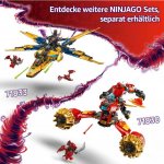 LEGO® NINJAGO® 71830 Kaiův bouřný jezdec a robot – Hledejceny.cz