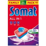 Somat tablety do myčky All-in-1 140 ks – Zbozi.Blesk.cz
