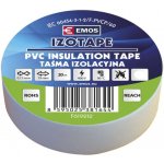 Emos F61921 Izolační páska PVC 19 mm x 20 m bílá 10 ks