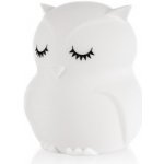 Zopa Silikonová LED noční lampička vel. M, Owl – Sleviste.cz