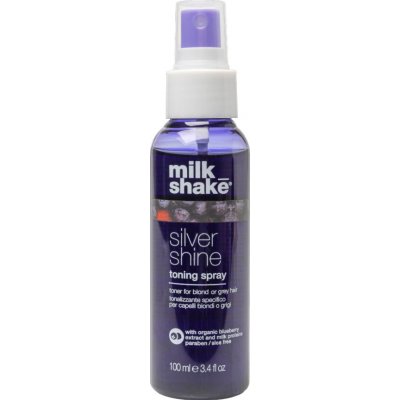 Milk Shake Silver Shine Toning Spray tónovací sprej pro blond a šedivé vlasy 100 ml – Hledejceny.cz