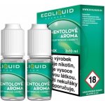 Ecoliquid Double Pack Mentol 2 x 10 ml 3 mg – Hledejceny.cz