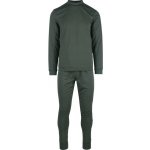 Komplet Thermofleece s límečkem olivový – Zboží Dáma