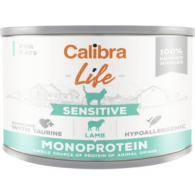 Calibra pro citlivé kočky jehněčí Life Sensitive Lamb 0,2 kg