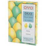 OVO Duo tekuté potravinářské barvivo zelená a žlutá 2 × 20 ml – Hledejceny.cz