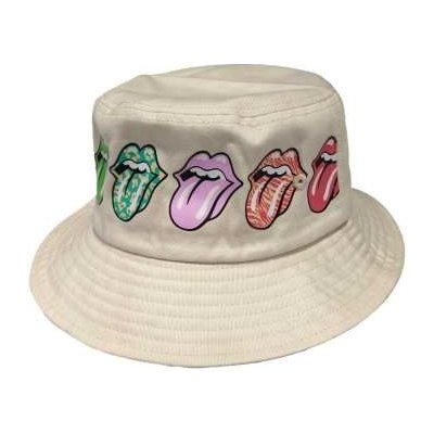 The Rolling Stones Unisex Bucket Hat Multi-tongue Pattern